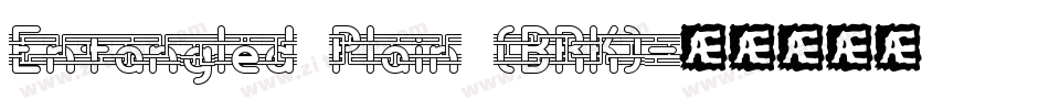 Entangled Plain (BRK)字体转换